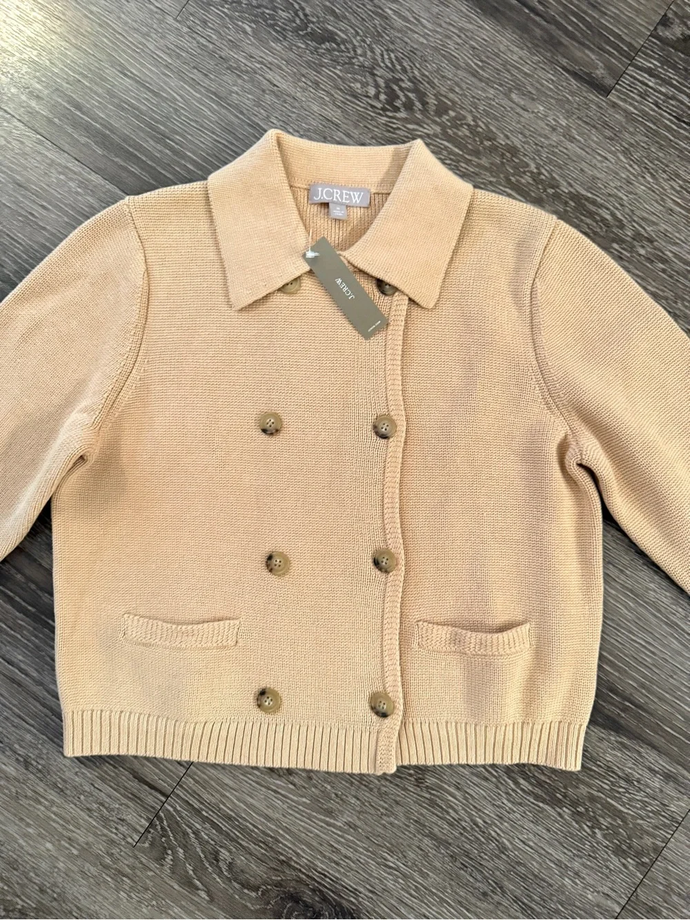 J. Crew Marielle cropped cardigan New